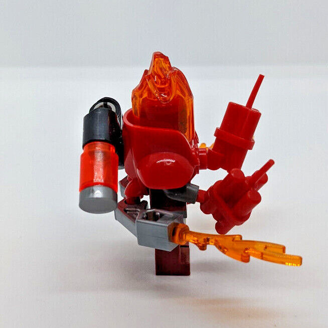 LEGO Minifigure Ultra Agents -  Infearno (uagt009) 70162 Villian w Dynamite - StudBee