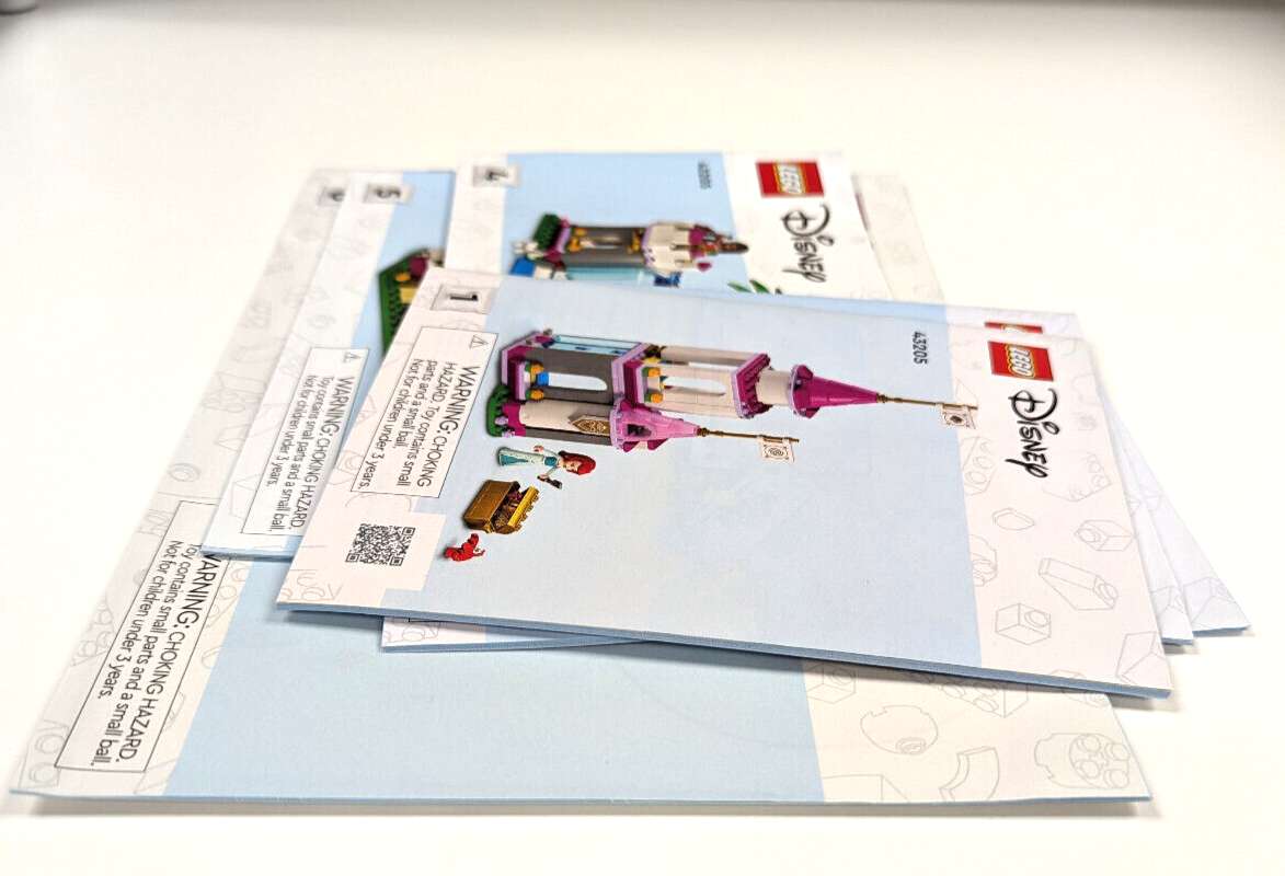 Lego -Instructions Manual Only 43205 Disney Princess Ultimate Adventure Castle - StudBee