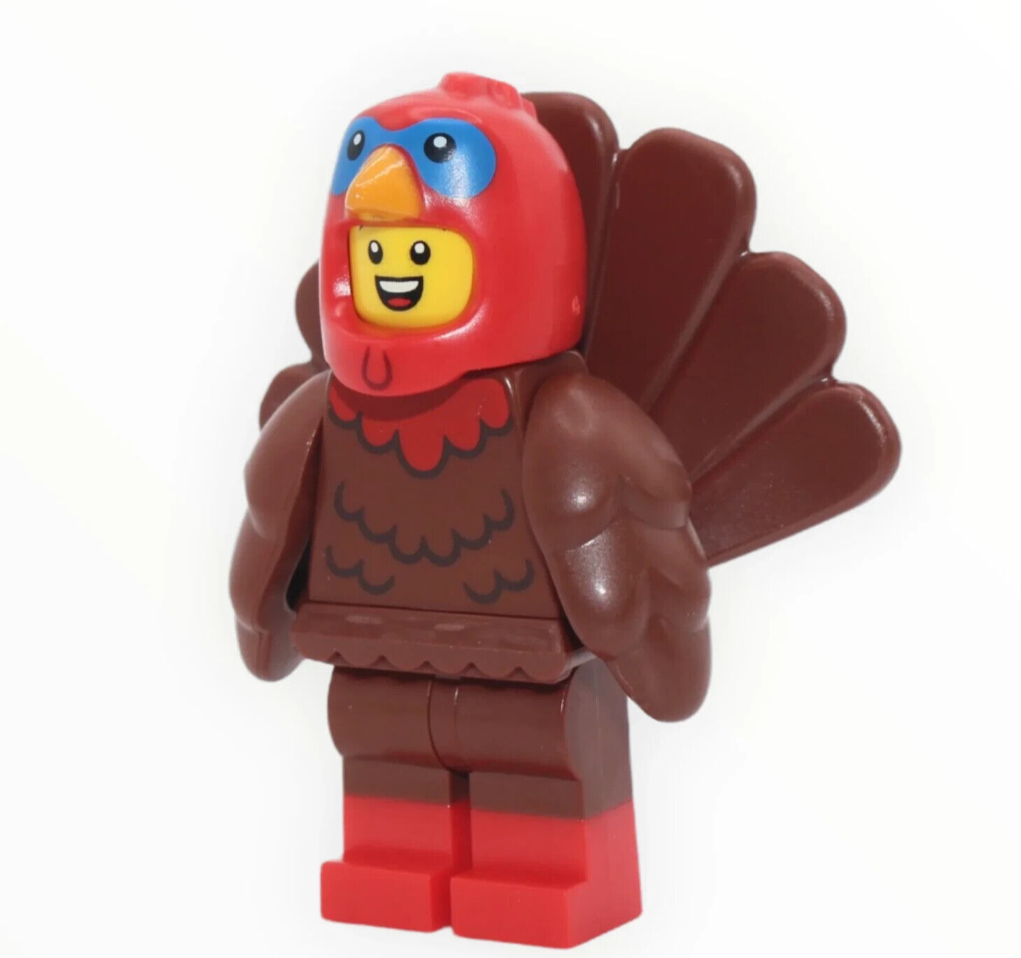 SEALED LEGO CMF 23: Thankgiving Turkey Costume 71034 Fall Pumpkin (col23-9) (wtr - StudBee