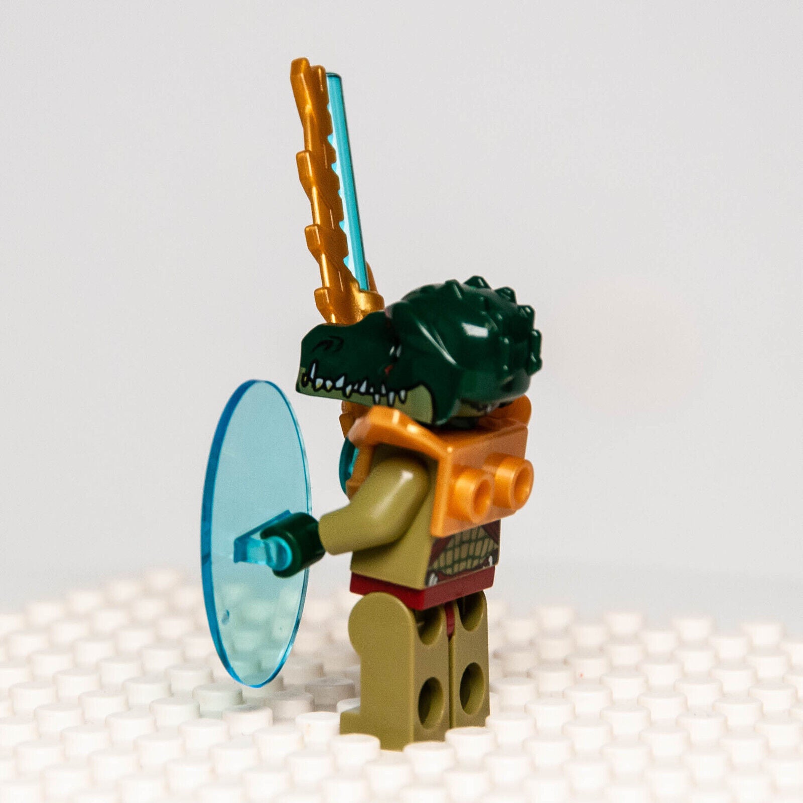 LEGO Chima Minifigure - Cragger Light Armor (loc051) 70216 Crocodile Tribe - StudBee