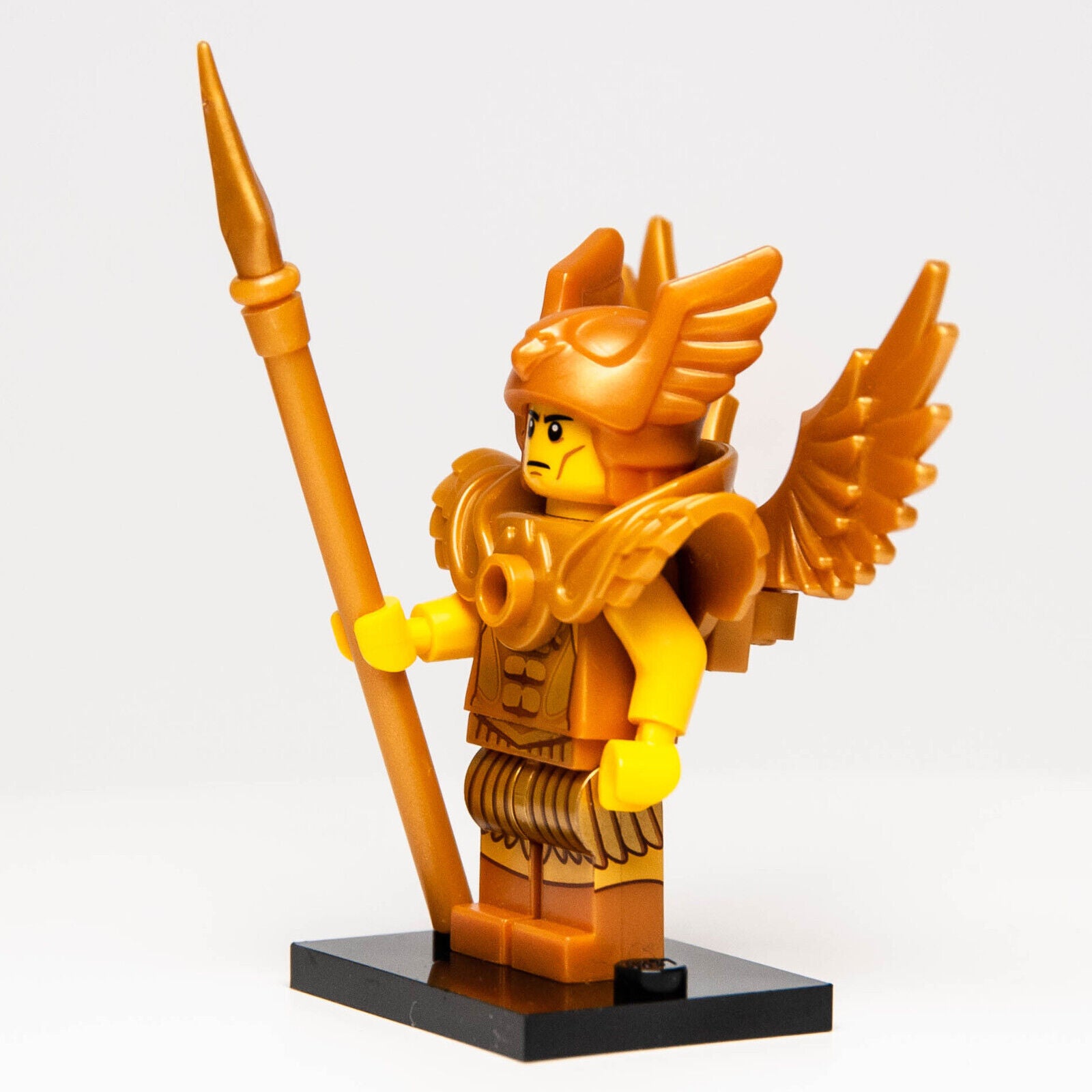 LEGO CMF 71011 Series 15 Minifigure: Gold Flying Warrior (col15-6) col233 - StudBee