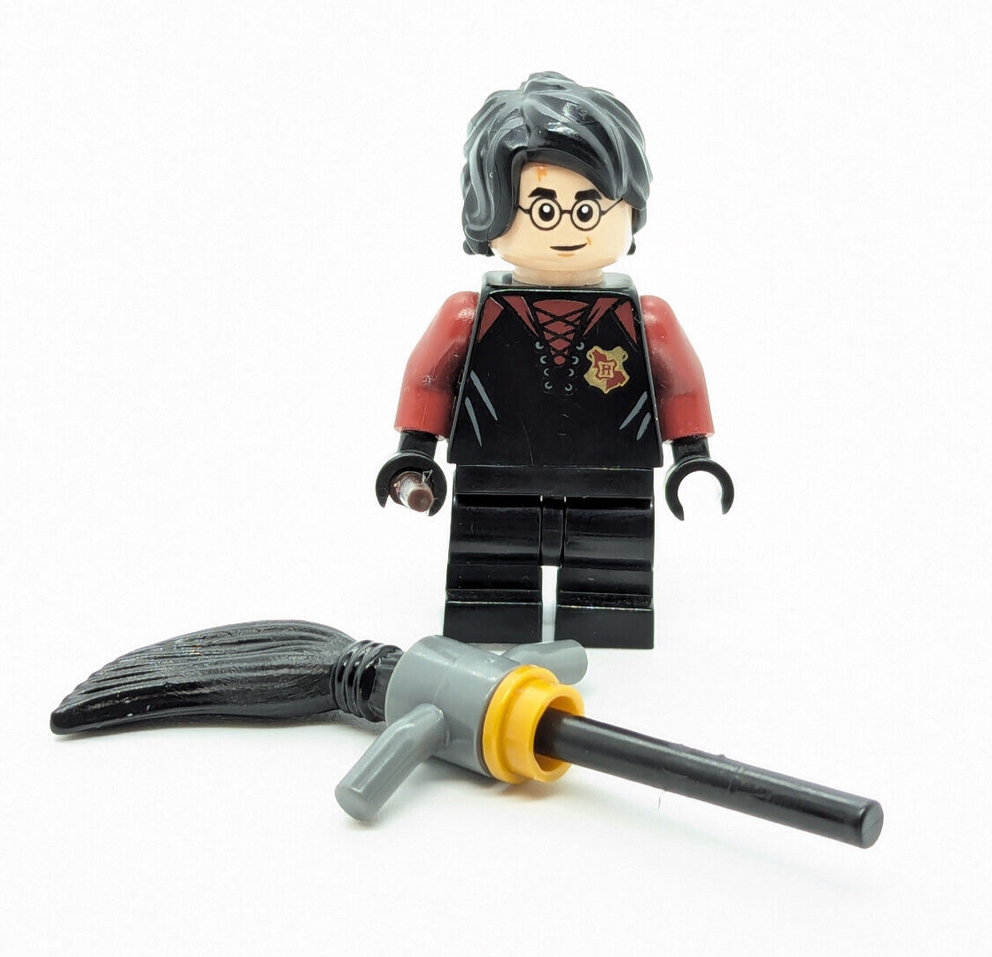 Lego Harry Potter Minifigure (hp176) Black Red Uniform 75946 Triwizard Challenge - StudBee