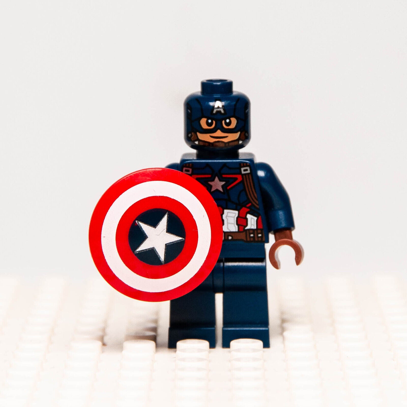 LEGO Marvel Avengers Captain America Minifigure (sh177) 30447 76032 76041 76067 - StudBee