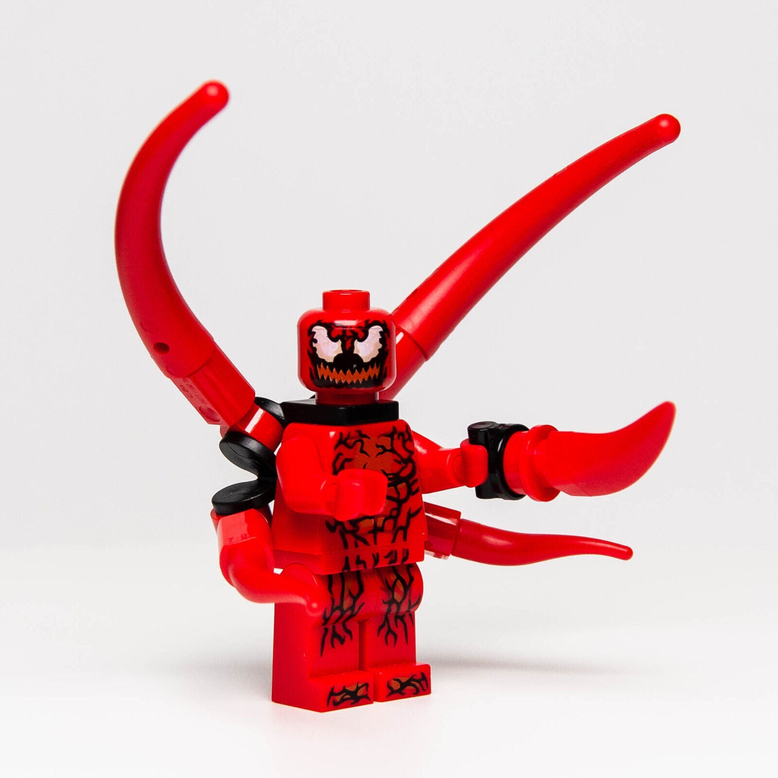 LEGO Marvel Superheroes Minifigure - Carnage (sh723) Daily Bugle 76178 - StudBee