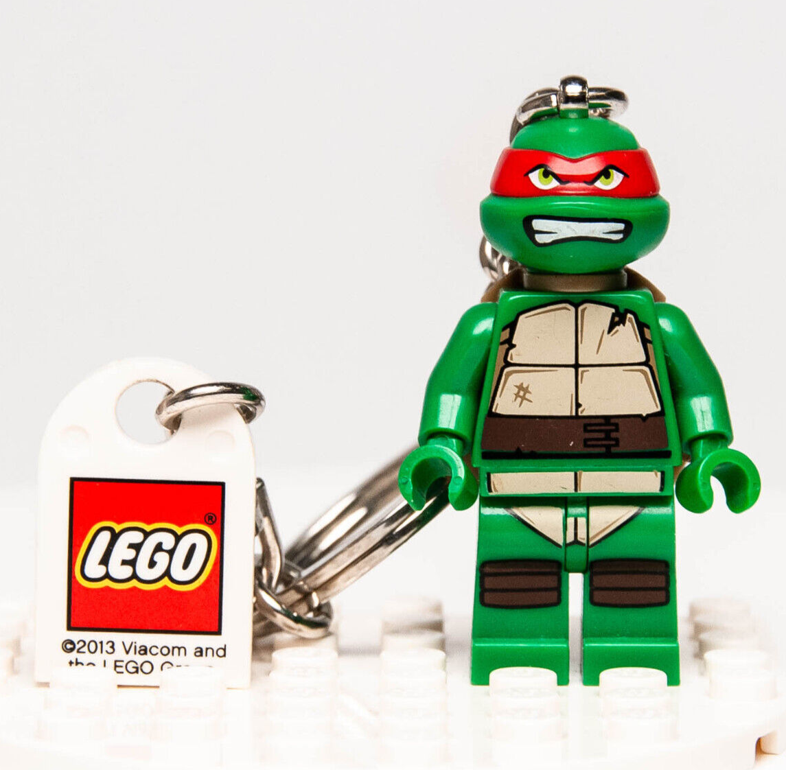 Lego Raphael Keychain LEGO Minifigure Keychain - Teenage Mutant Ninja Turtles, Raphael 85065