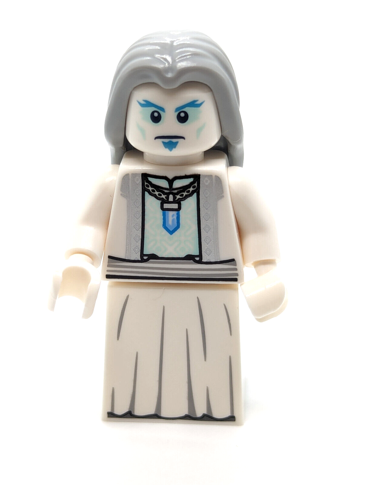 New LEGO BAM 2020 Minifigure - Ice King (hol209) Winter Snow (wtr (Christmas) - StudBee