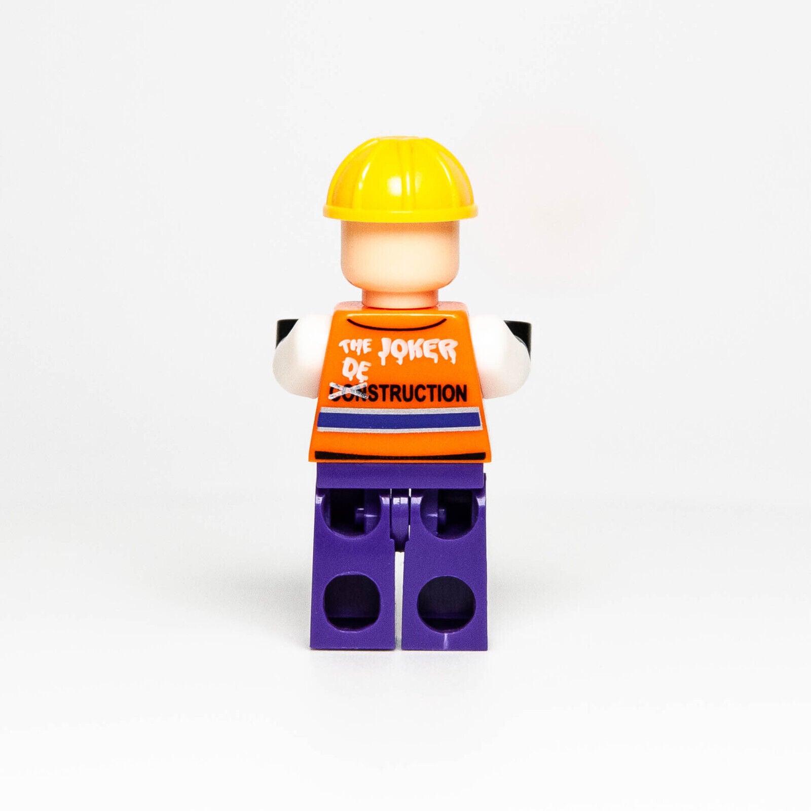 LEGO DC Minifigure- Joker's Goon (sh0093) 76013 Steam Roller Construction Outfit