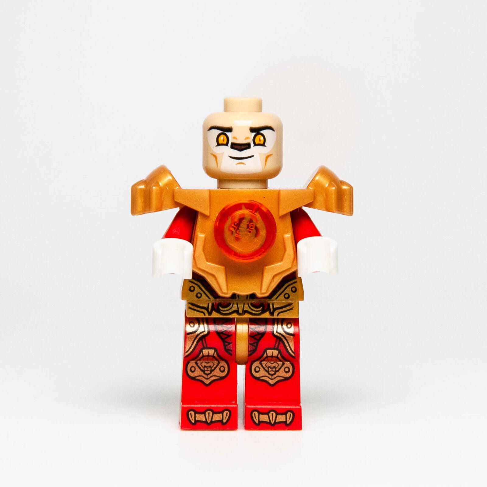 LEGO Dimensions Minifigure -  Laval, Fire Chi Heavy Gold Armor 71222 (dim012) - StudBee