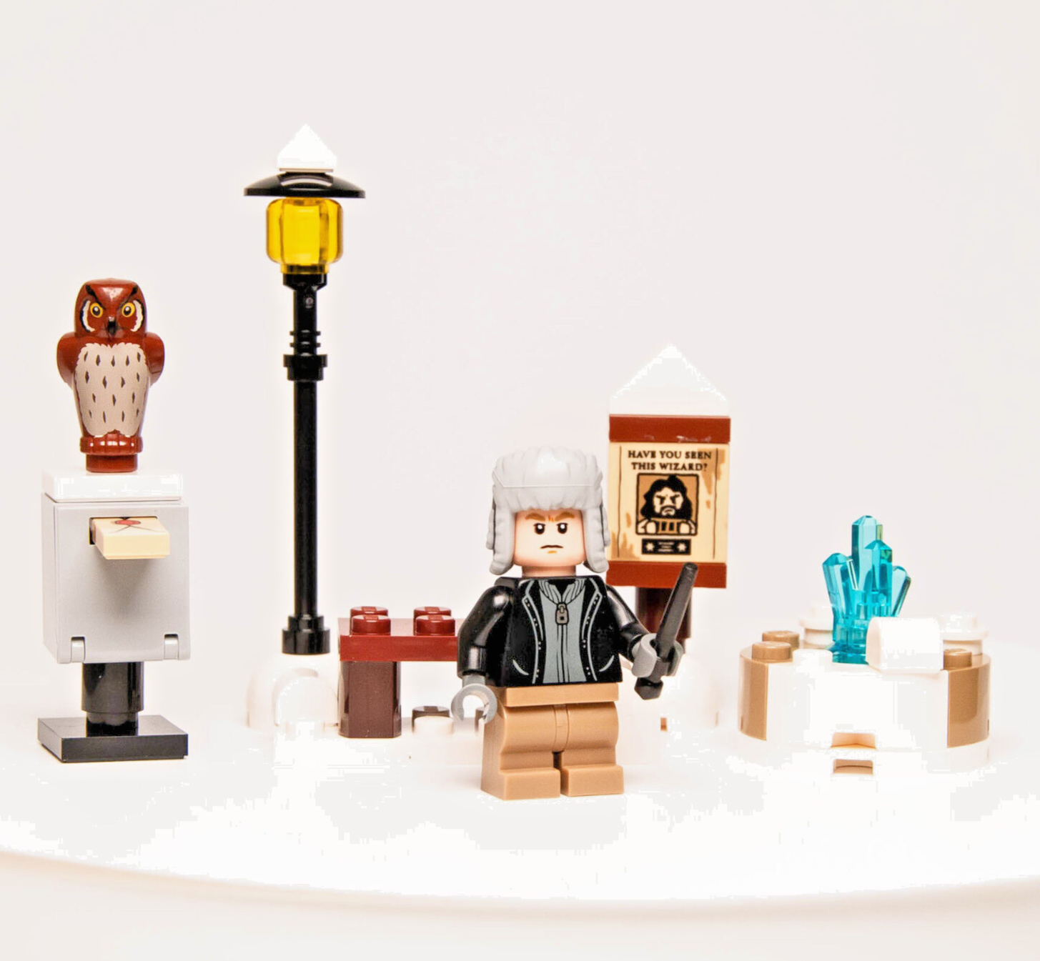 Lot of 6 Micro Build LEGO Harry Potter 2023 Advent 76418 Draco Winter Scene (hp - StudBee