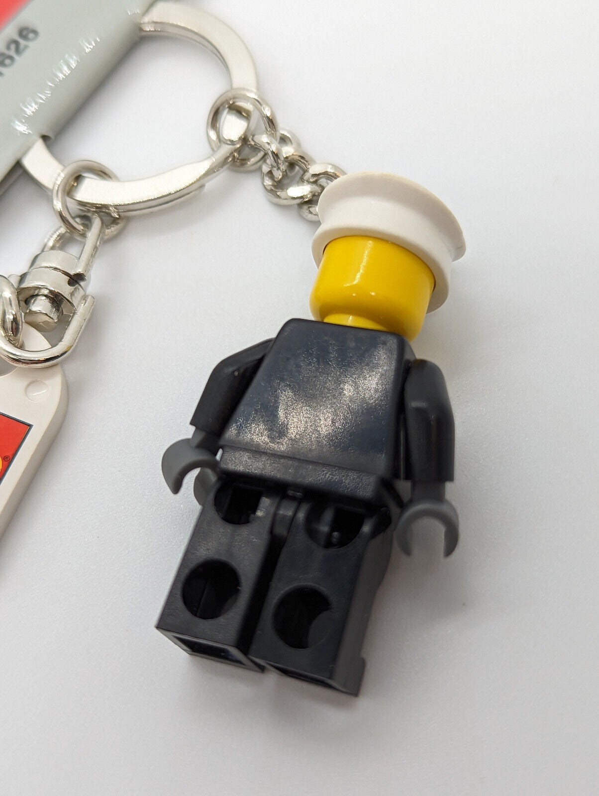 NWT Lego City Policeman Police Cop Key Chain Ring 851626 (cty - StudBee