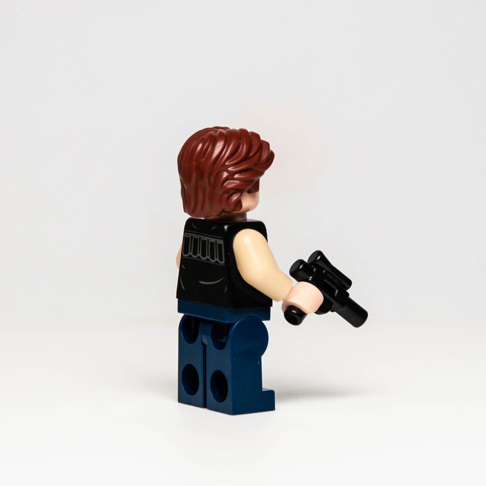 LEGO  Star Wars Minifigure - Han Solo Dark Blue Legs Vest (sw0771) 75159 75290 - StudBee