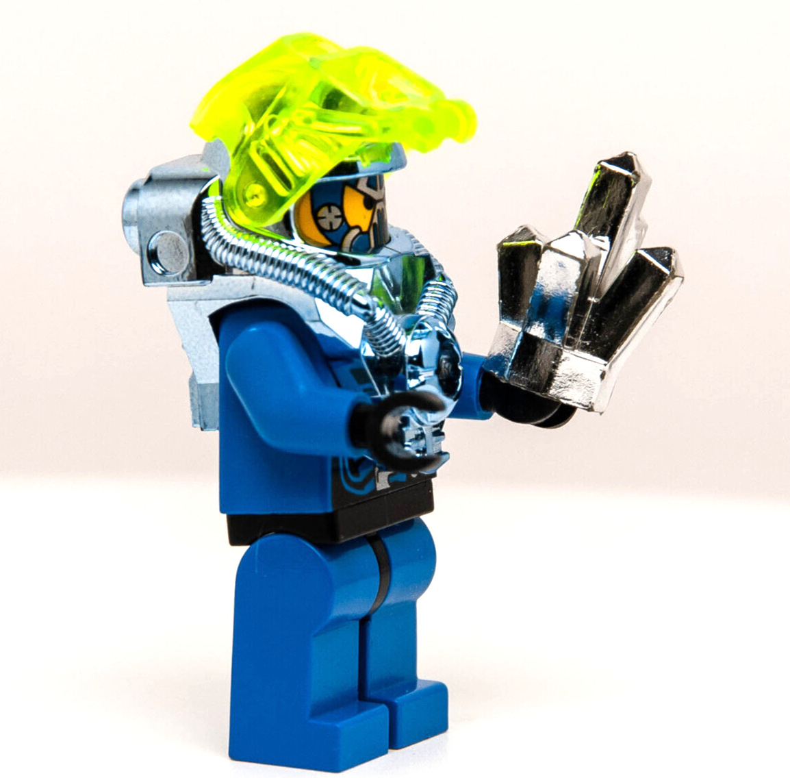 Lego Aquazone Hydronaut Diver - Navigator Hip Muddy Waders (aqu009) Chrome Rock - StudBee