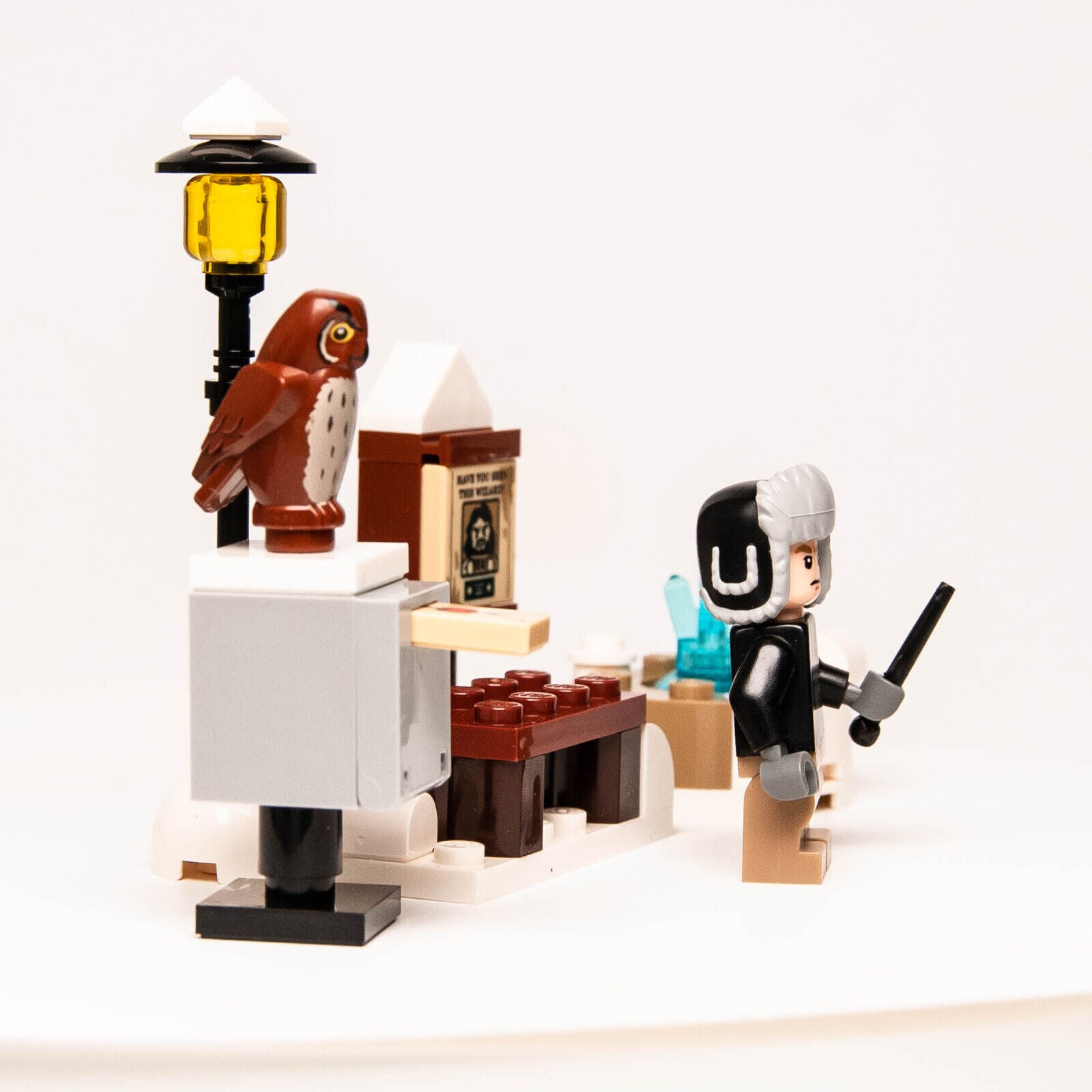 Lot of 6 Micro Build LEGO Harry Potter 2023 Advent 76418 Draco Winter Scene (hp - StudBee