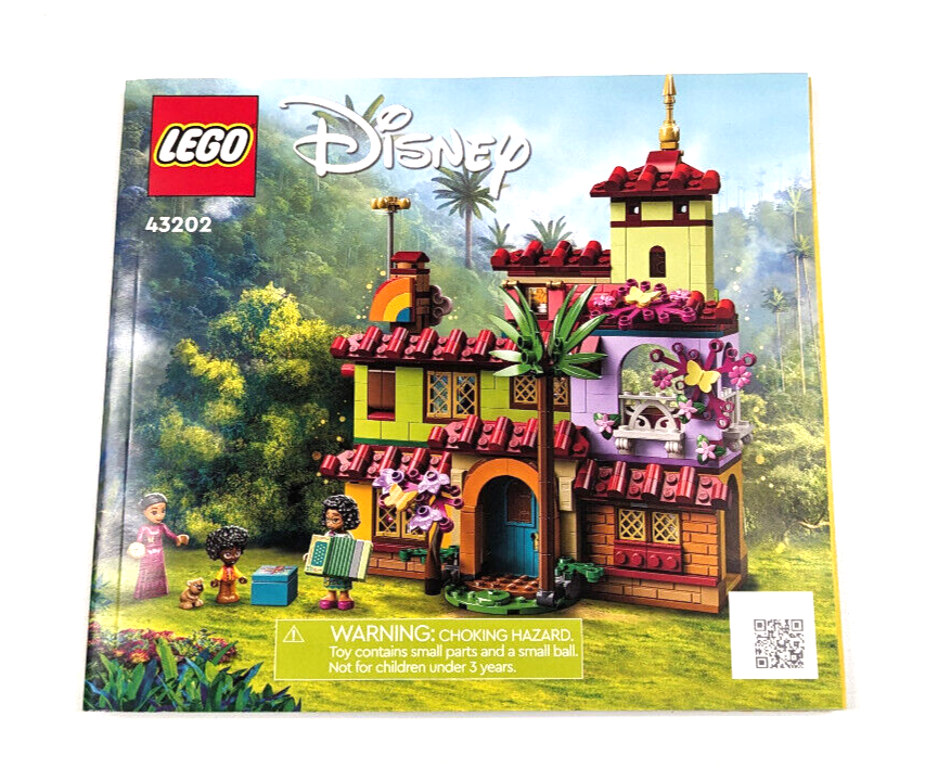 New LEGO 43202 Encanto: The Madrigal House *-Instruction Booklet Only** - StudBee