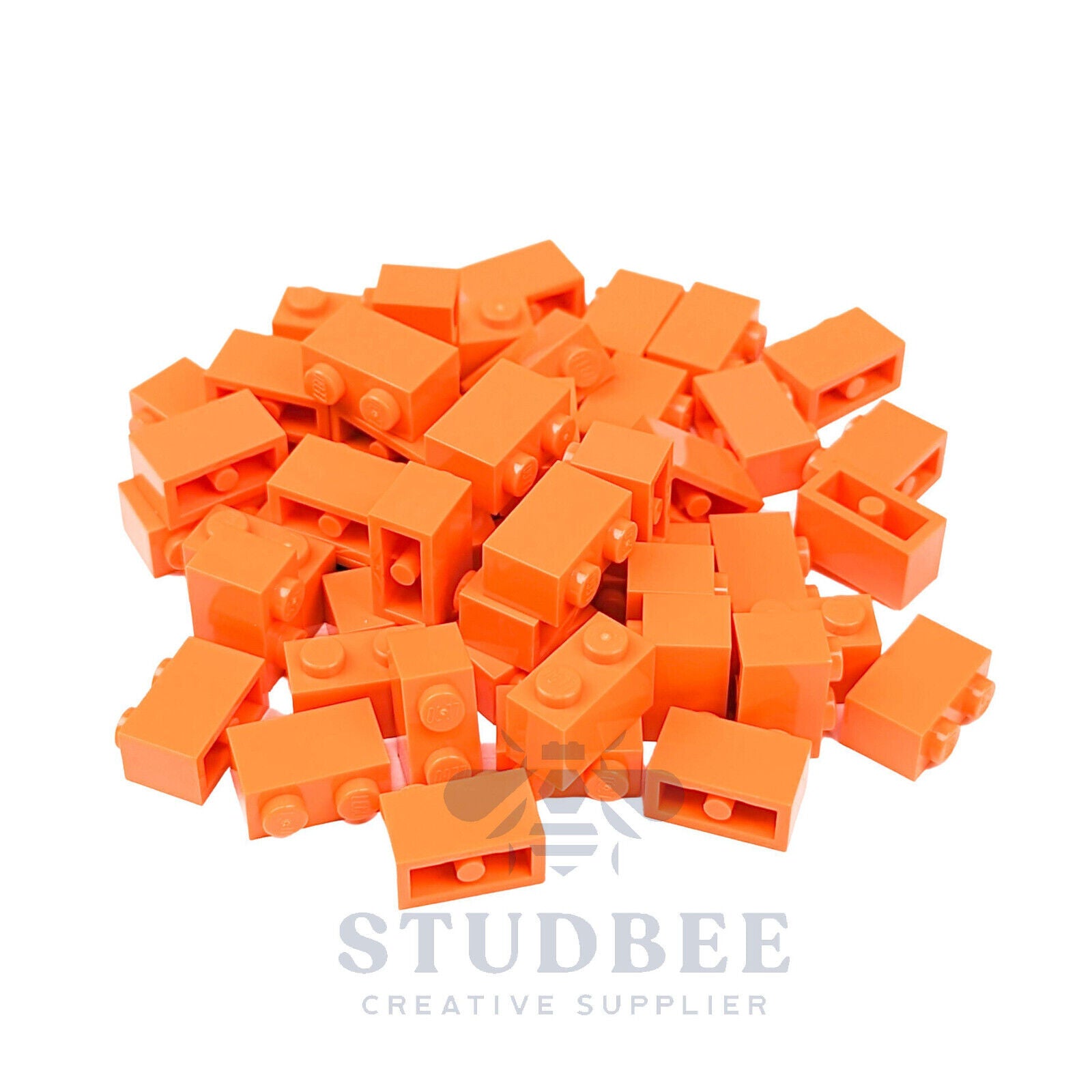 NEW LEGO  - 1 x 2 Bricks - #3004 - 50 Pieces - 20+ Colors Available - StudBee