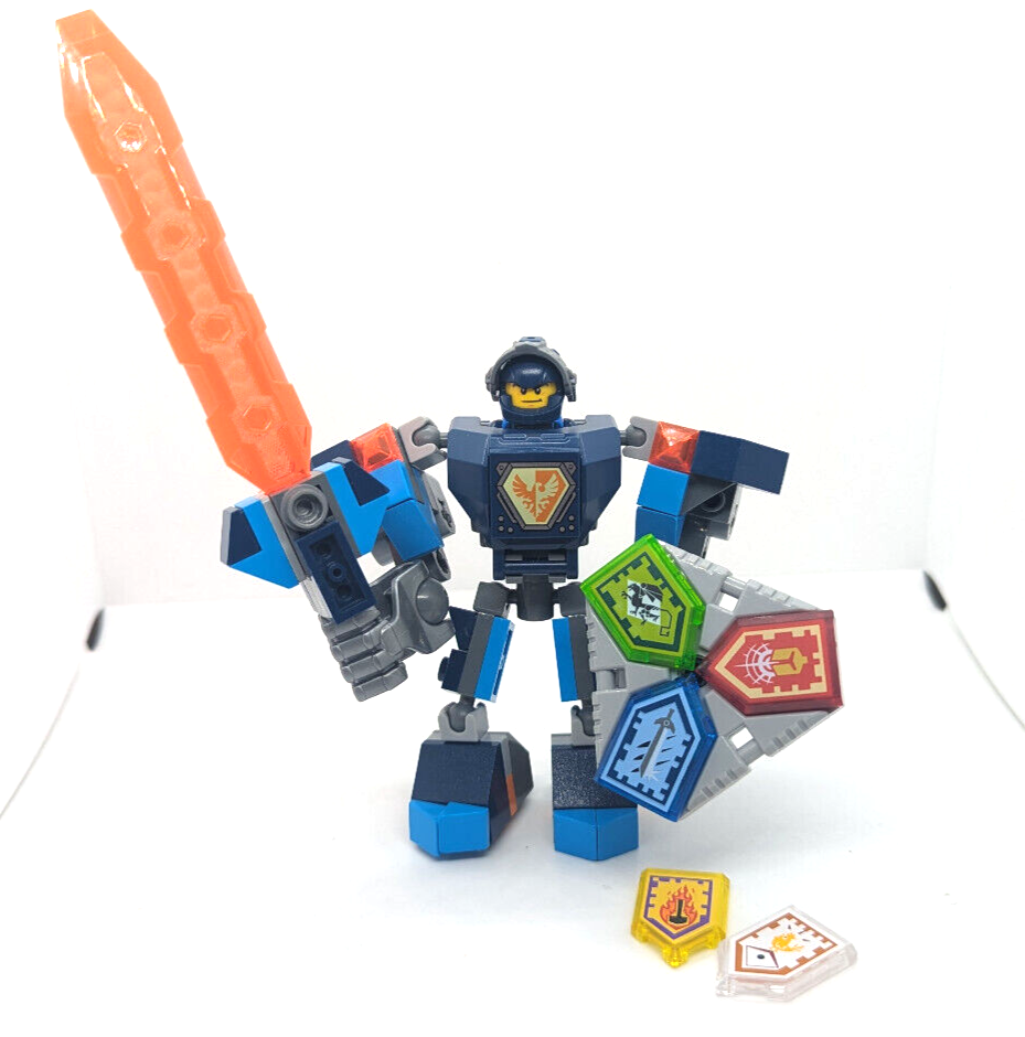 70362 LEGO Nexo Knights Battle Suit Clay Minifigure (nex083) - 100% Complete