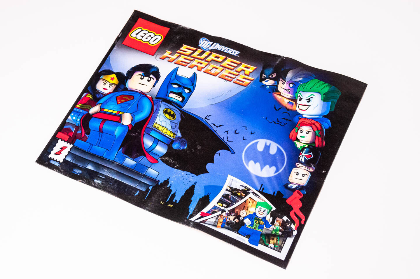 Building -Instructions for LEGO 6857 - The Dynamic Duo Funhouse Escape (VINTAGE) - StudBee