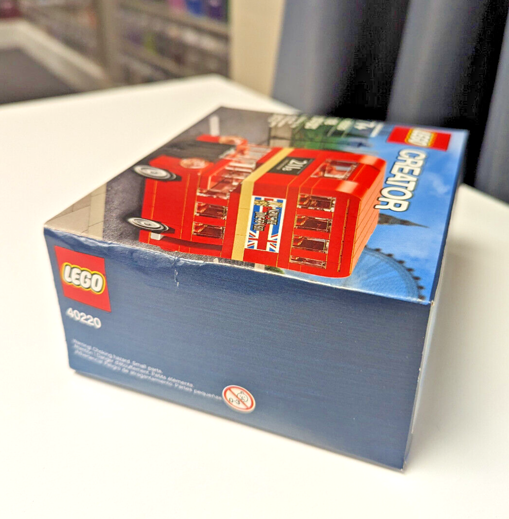 New SEALED Lego Creator 40220 Mini London Red Double Decker Bus - StudBee