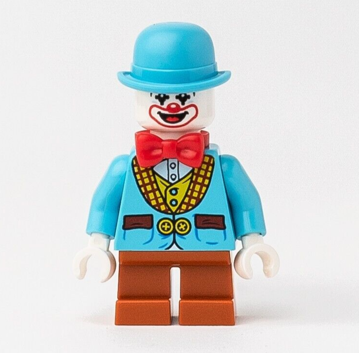 New LEGO Jimbo Loblo Minifigure - Hidden Side - 70432 (hs038) Clown - StudBee