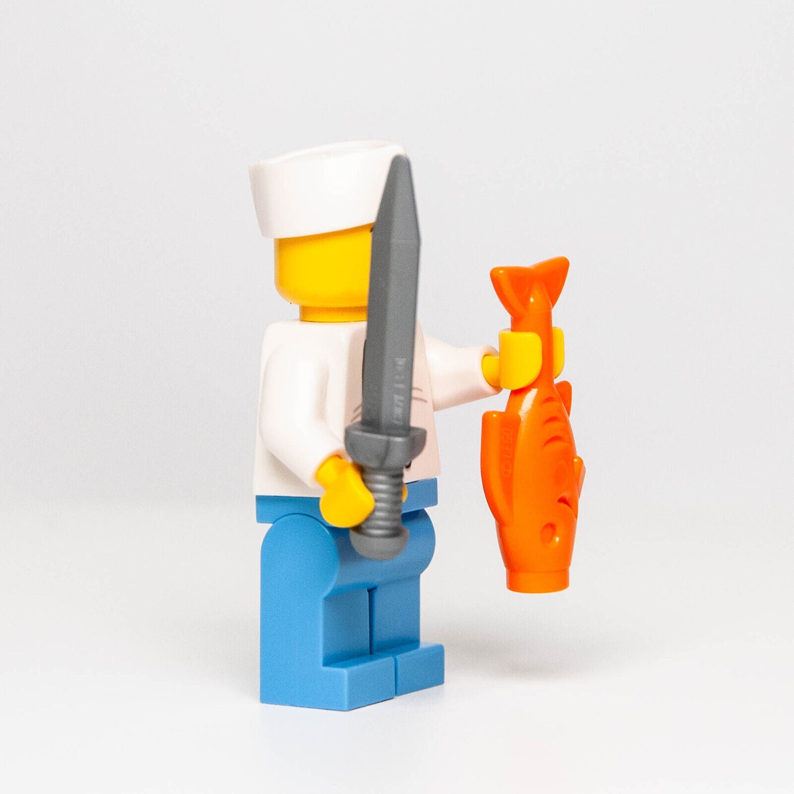 LEGO City Town Chef Fishmonger Minifigure (chef024) 45022