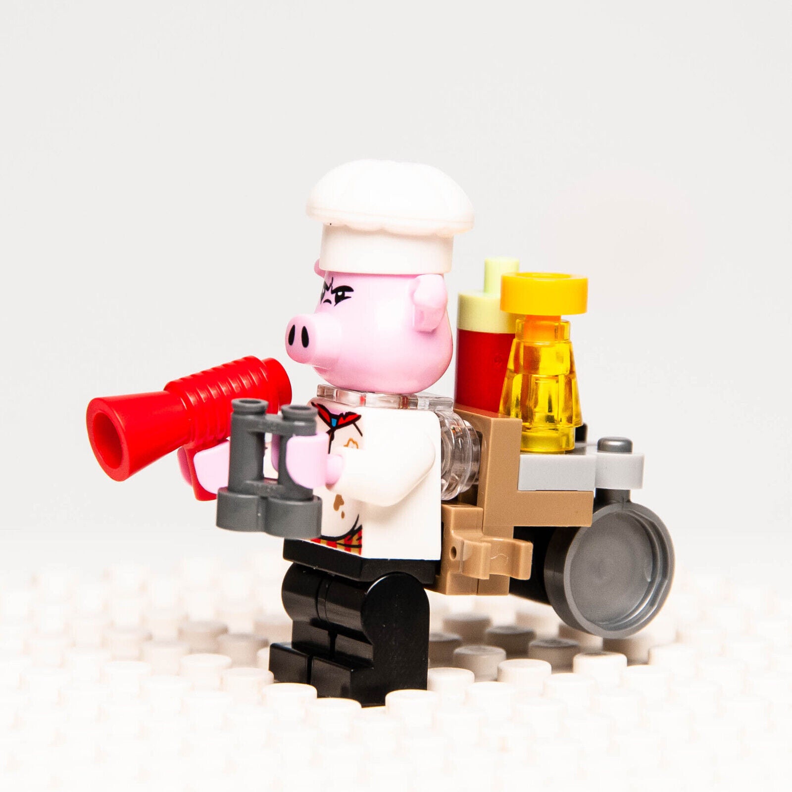 New Lego Monkie Kid Minifigure - Pigsy with Portable Kitchen (mk067) - StudBee