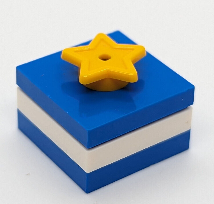 LEGO Christmas Minifigure Lot:  Santa Claus (hol036) and BAM 2008 Elf (wtr - StudBee