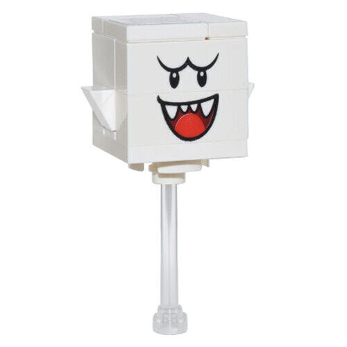 NEW Lego Super Mari - Boo Brick Minifigure, Antenna Stand & Scan (mar0106) 71399 - StudBee