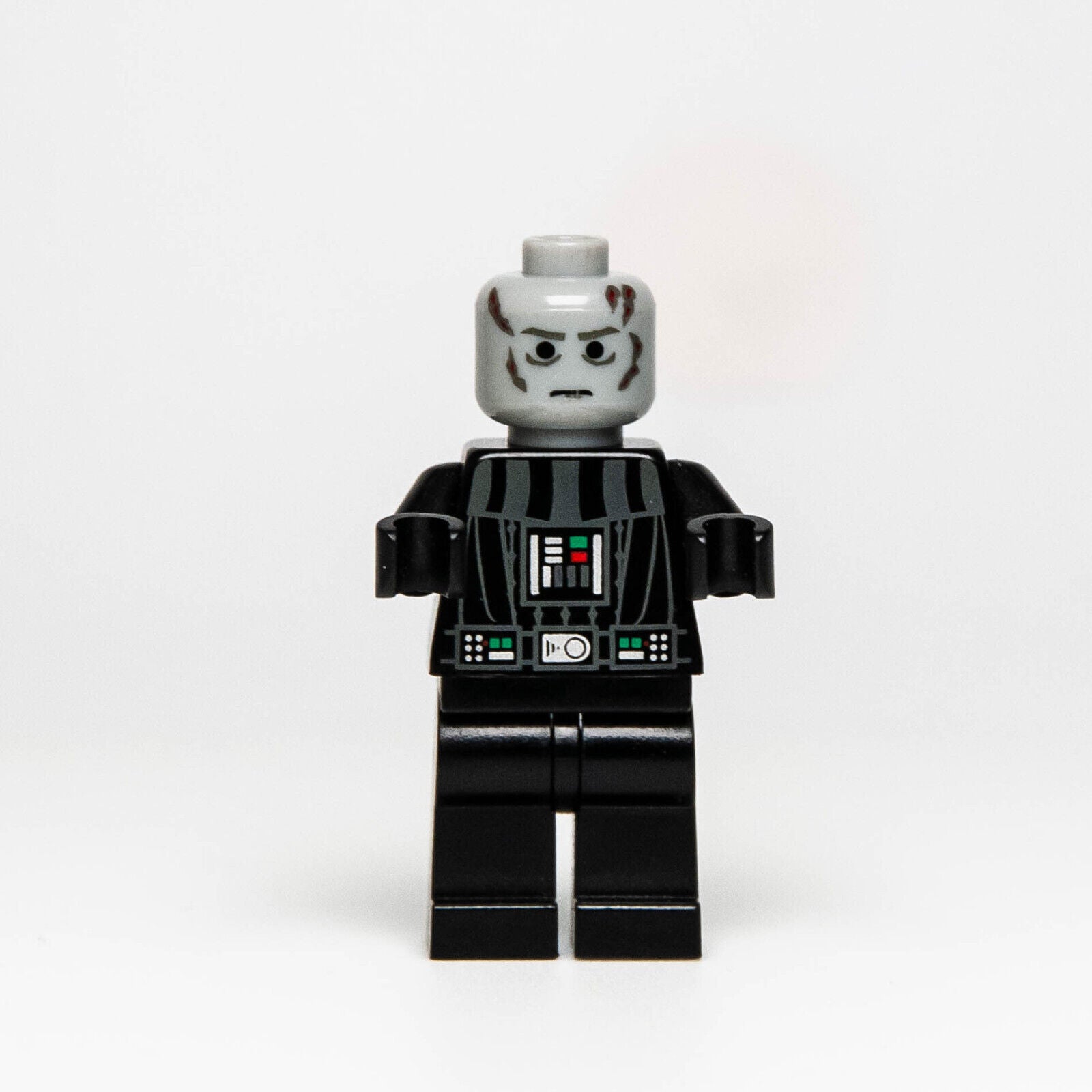LEGO Star Wars Death Star Minifigure - Darth Vader (sw0209) 10188 8017 Chrome - StudBee