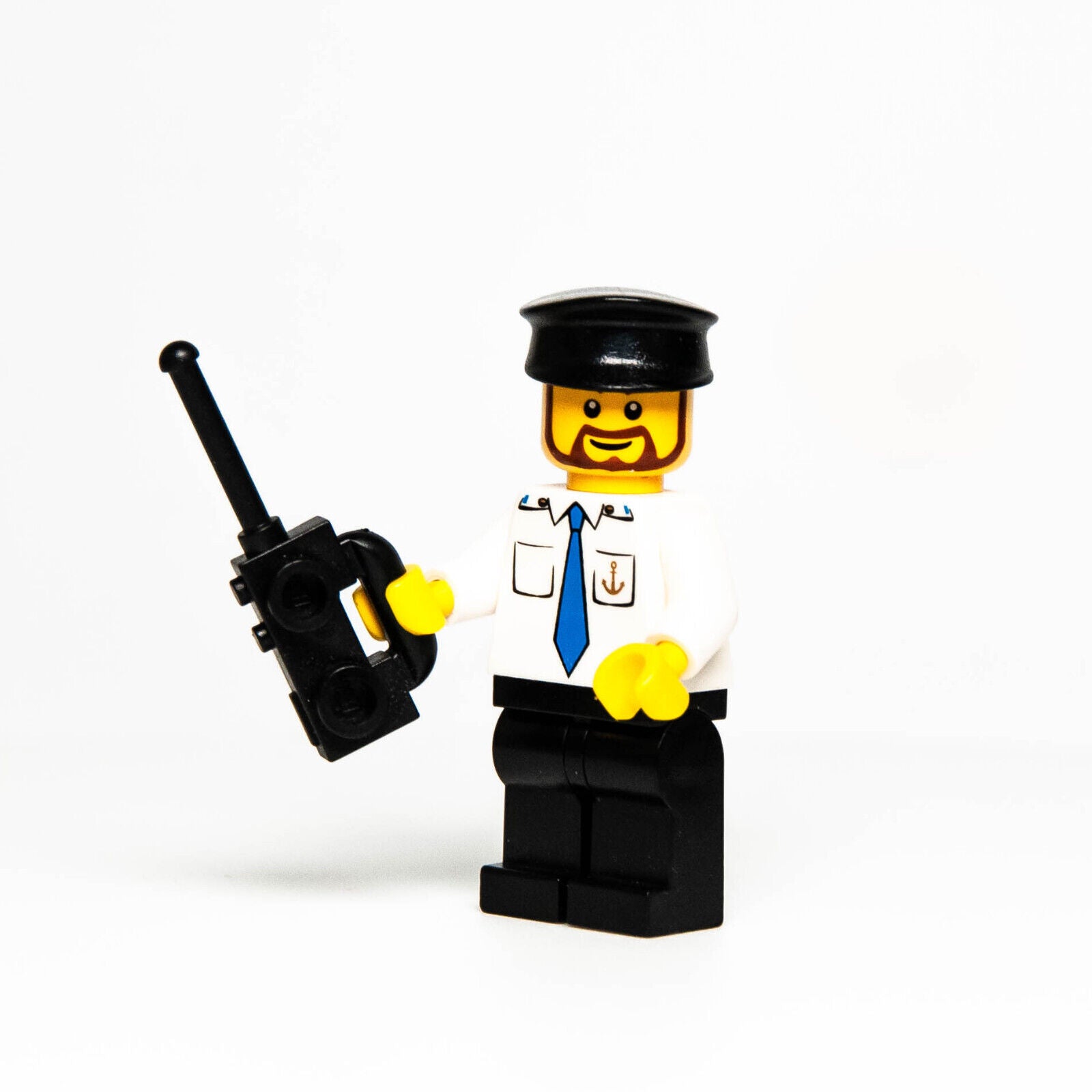 LEGO Classic Town Harbor Minifigure - Boat Captain (boat012) 4645 Crew