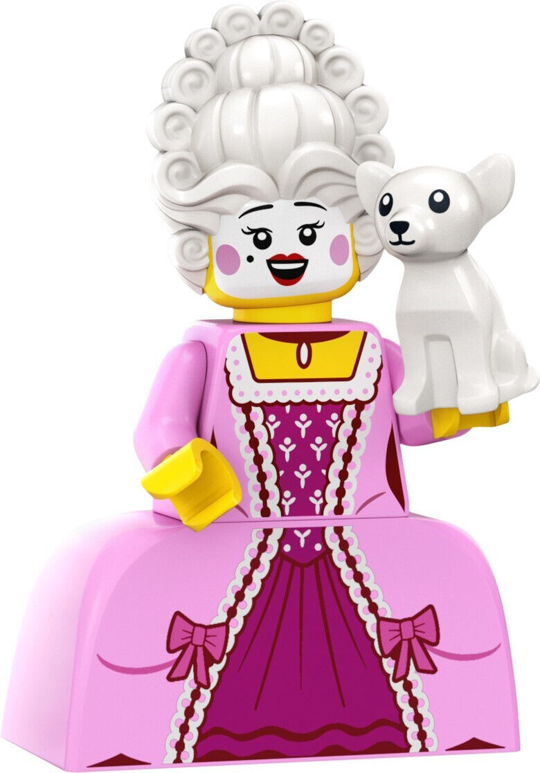 New SEALED Lego 71037 Series 24 French Rococo Aristocrat Minifigure (co124-10) - StudBee