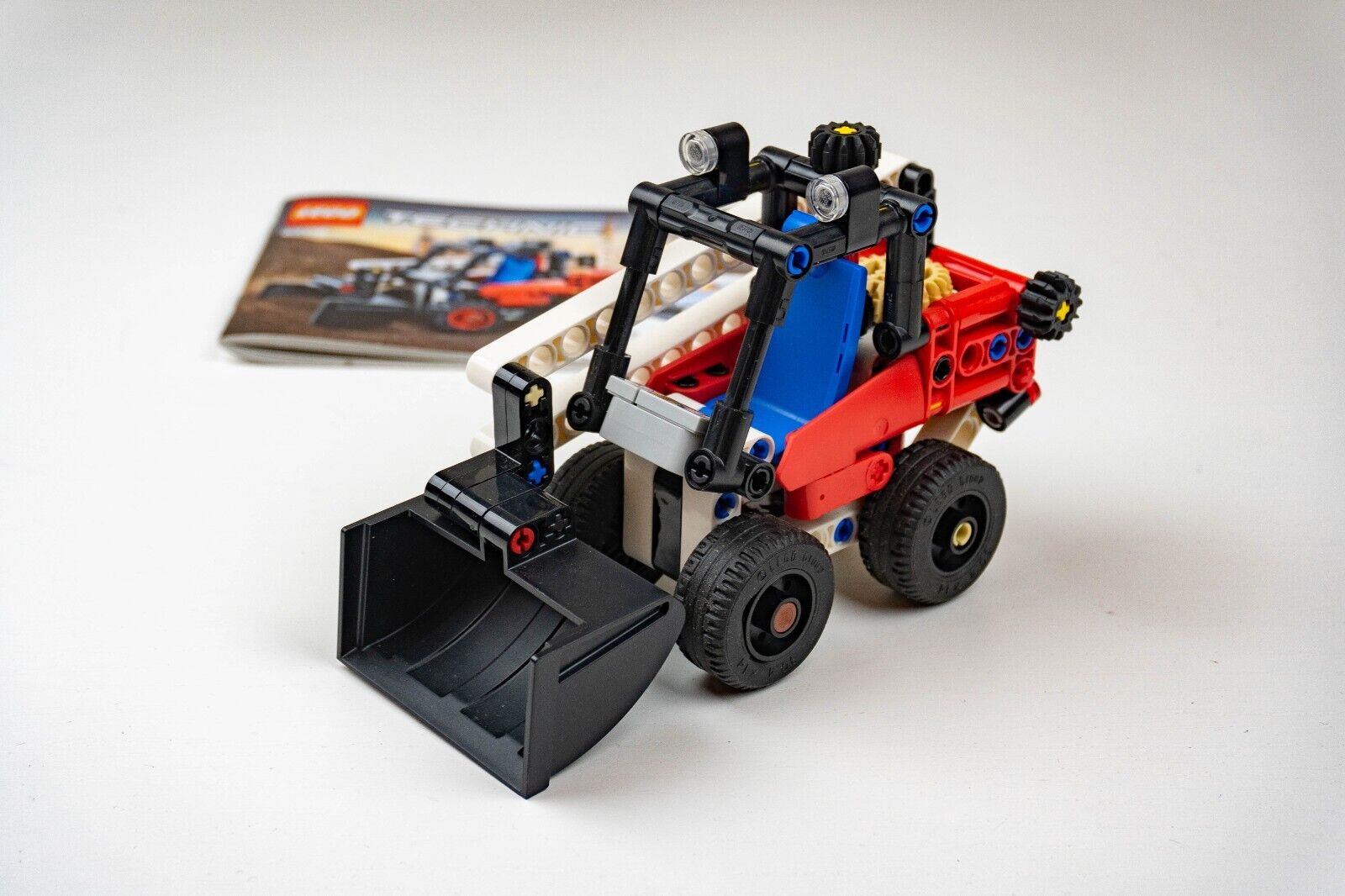 Lego Technic Construction Model Set 42116 - Skid Steer Loader w/ Instructions - StudBee