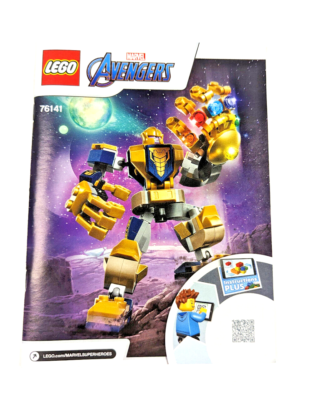 Manual lego avengers shop