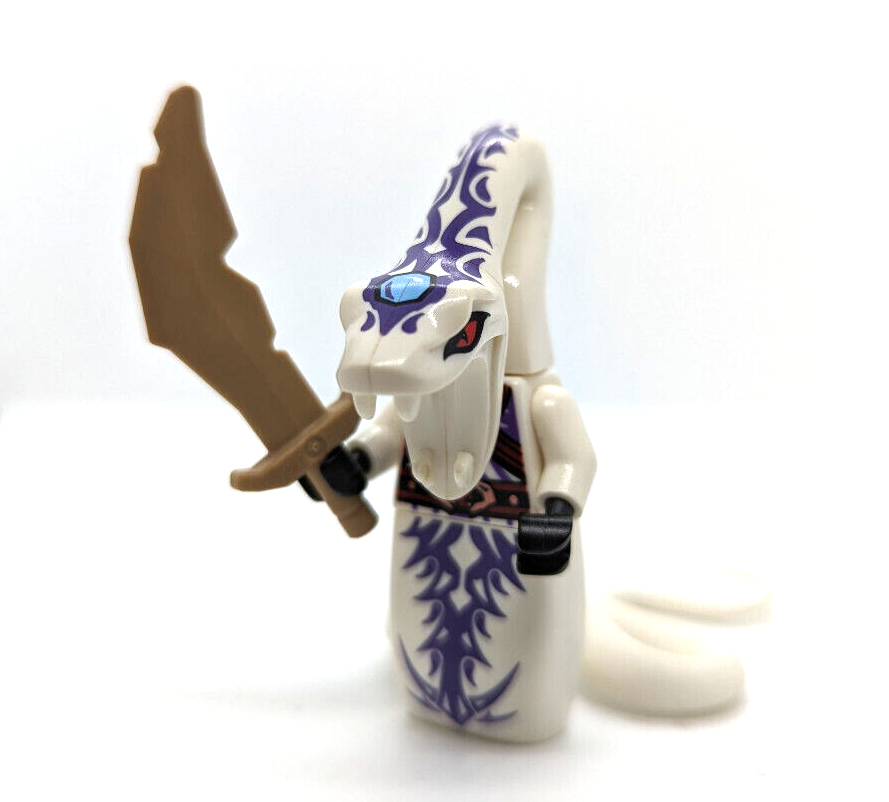 LEGO Ninjago Pythor Chumsworth - White & Purple Minifigure (njo131) 70750 - StudBee