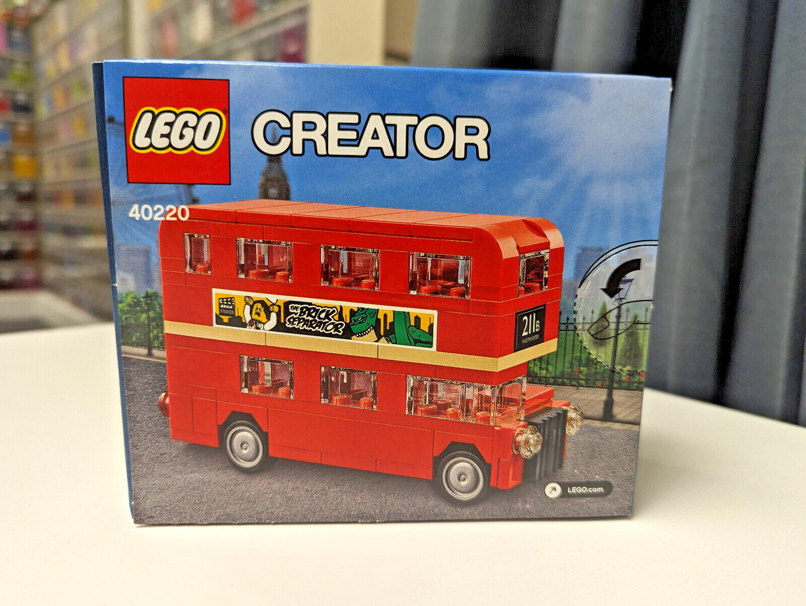 New SEALED Lego Creator 40220 Mini London Red Double Decker Bus - StudBee