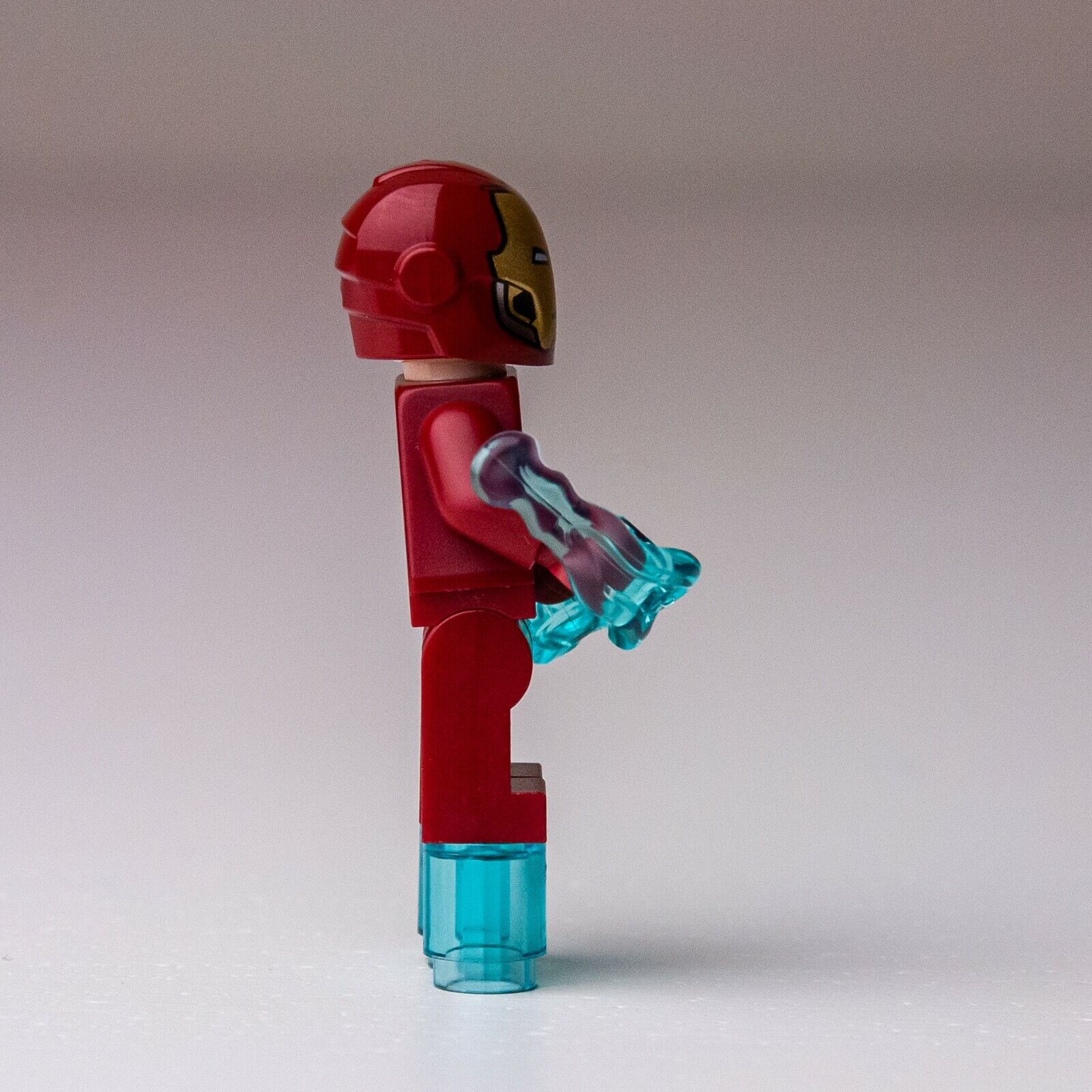 LEGO Iron Man w/ Silver Hexagon -  Super Heroes: Avengers -  (sh649) Minifigure - StudBee