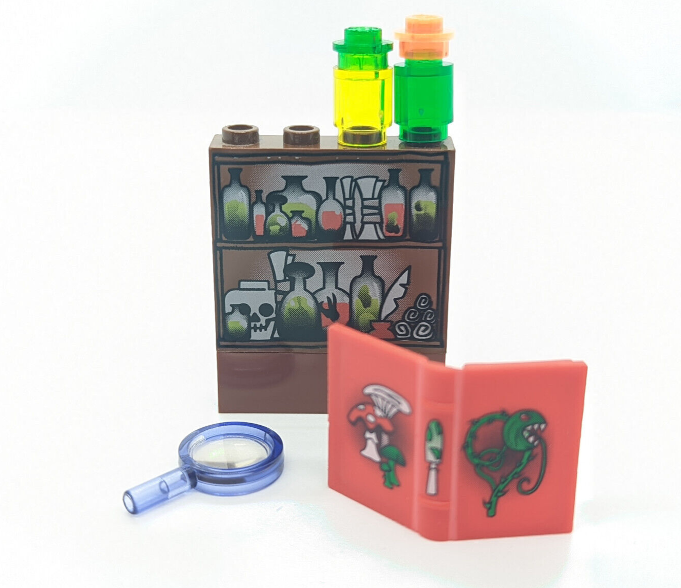 Lego Sorcerer's Stone Minifigure: Snape, Glow in Dark 4705 Class Scene (hp012) - StudBee