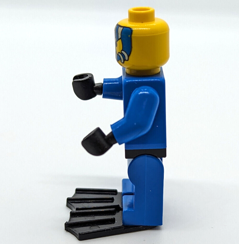 Lego Aquazone Hydronaut Diver - Navigator Hip Muddy Waders (aqu009) Suction Gun - StudBee