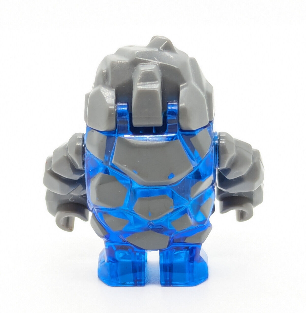 Lego Power Miners 8707 Minifig Lot:  Engineer & Glaciator Blue Rock Monster (pm - StudBee