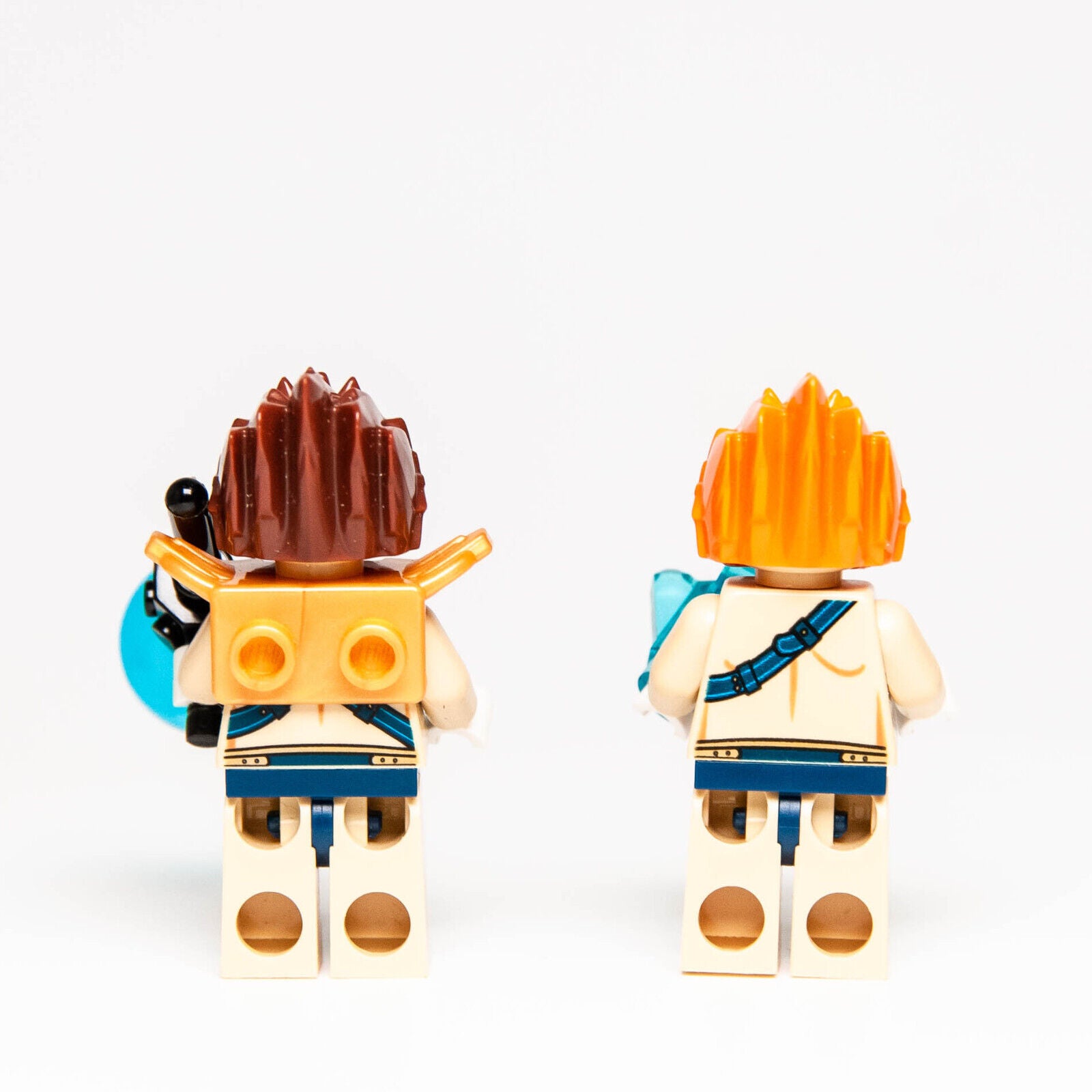 LEGO Chima Minifigure Lot: Leonidas (loc017) & Lennox (loc025) 70006 Lion Tribe - StudBee