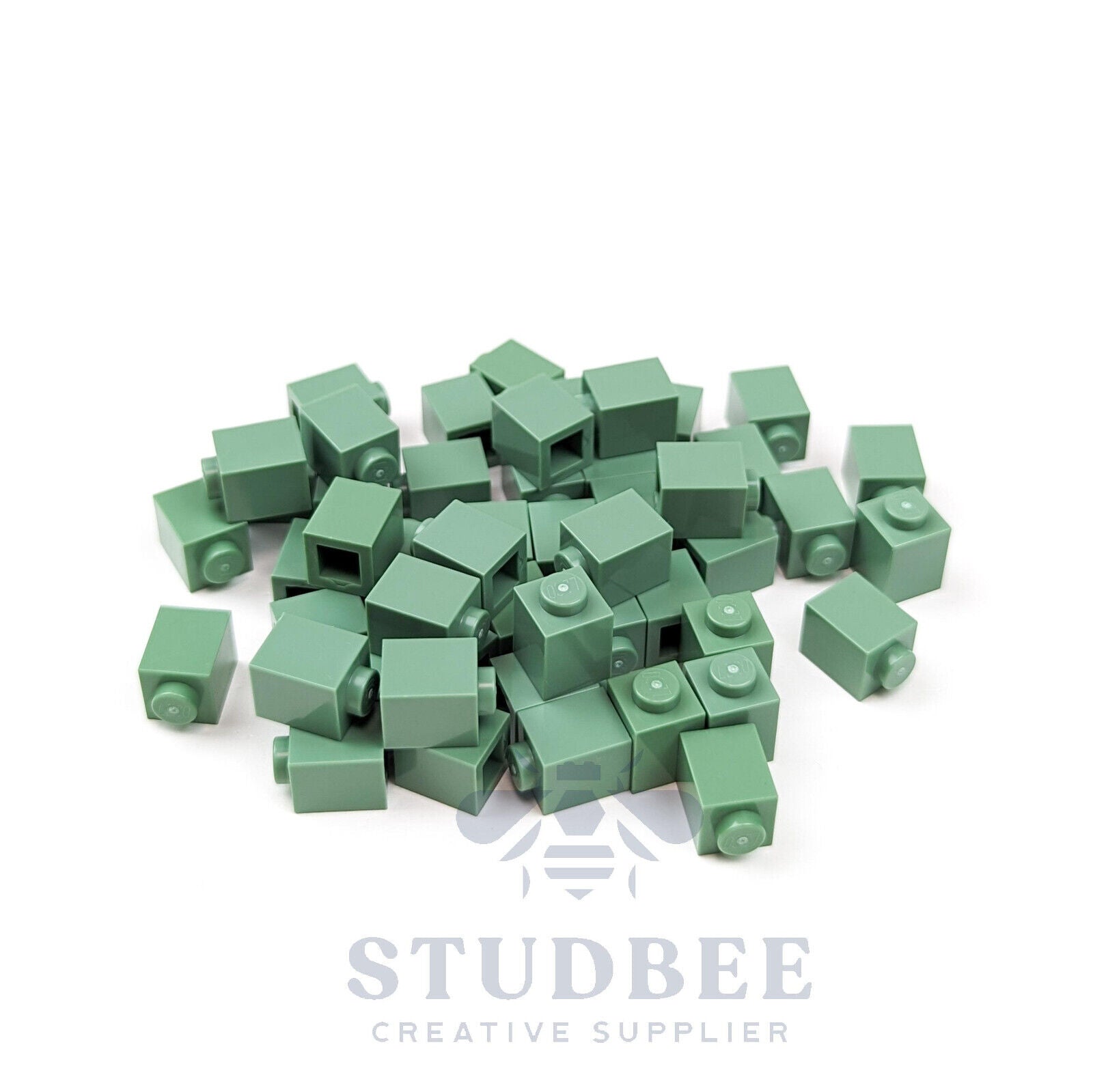 NEW LEGO -  1 x 1 Bricks - #3005 - 50 Pieces - 20+ Colors Available - StudBee