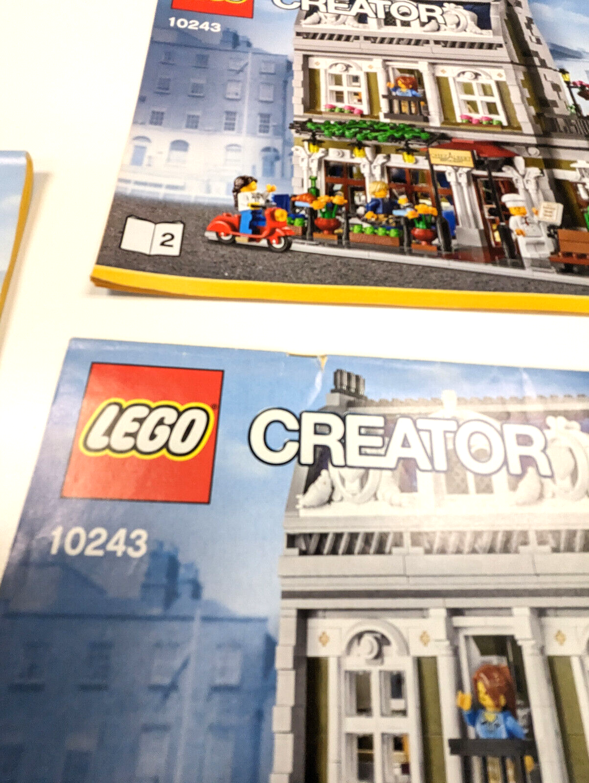 LEGO Creator Expert Modular 10243 Parisian Restaurant - 100% Complete w/Manuals - StudBee