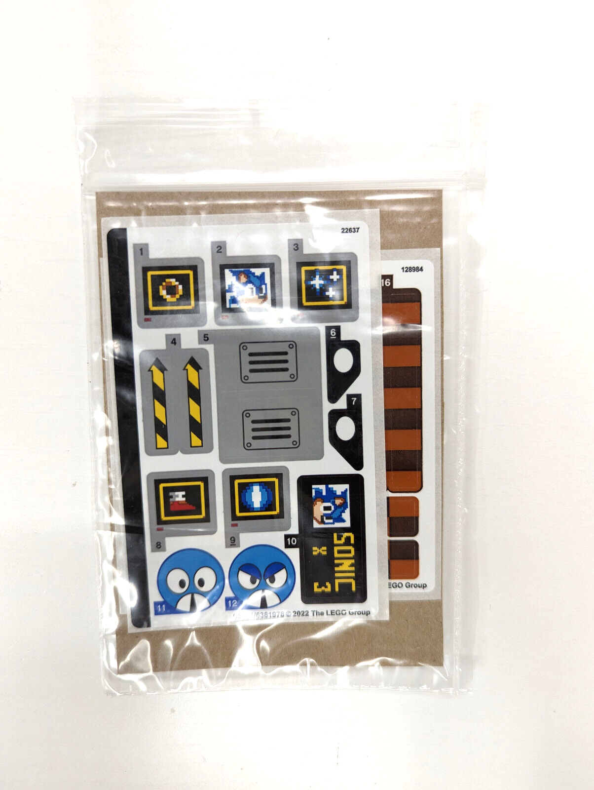 NEW LEGO Stickers for 21331, Sonic The Hedgehog Green Hill Zone - STICKERS ONLY - StudBee