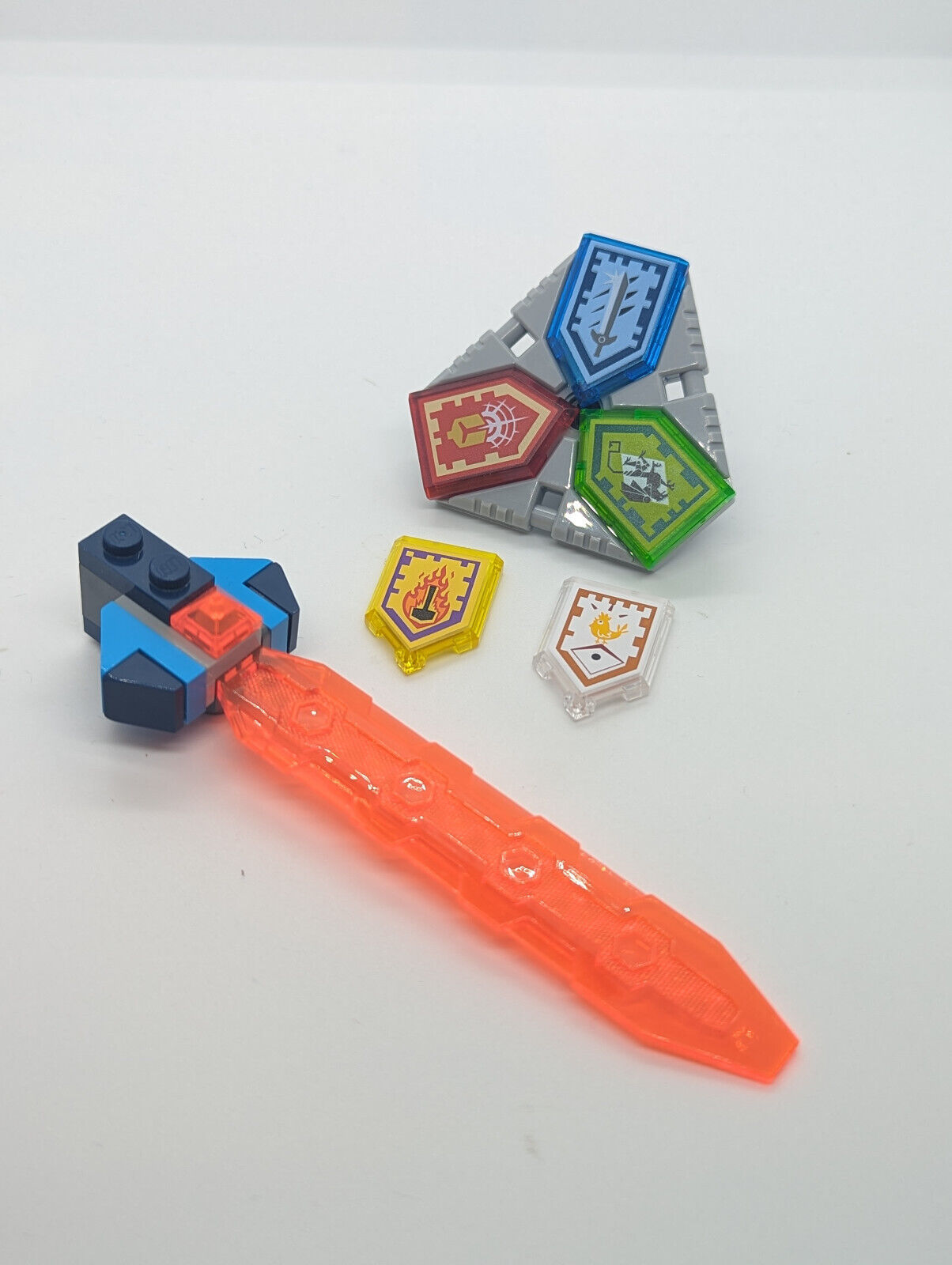 70362 LEGO Nexo Knights Battle Suit Clay Minifigure (nex083) - 100% Complete