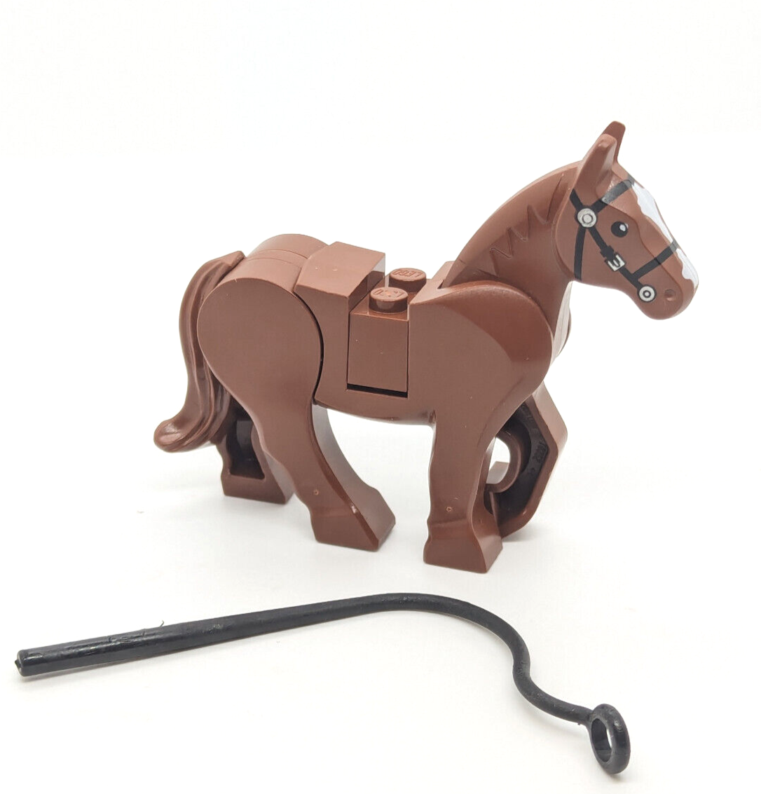 Lego Minifigures from 3300014 Holiday Sleigh Set 2012 Winter Horse Christmas) - StudBee