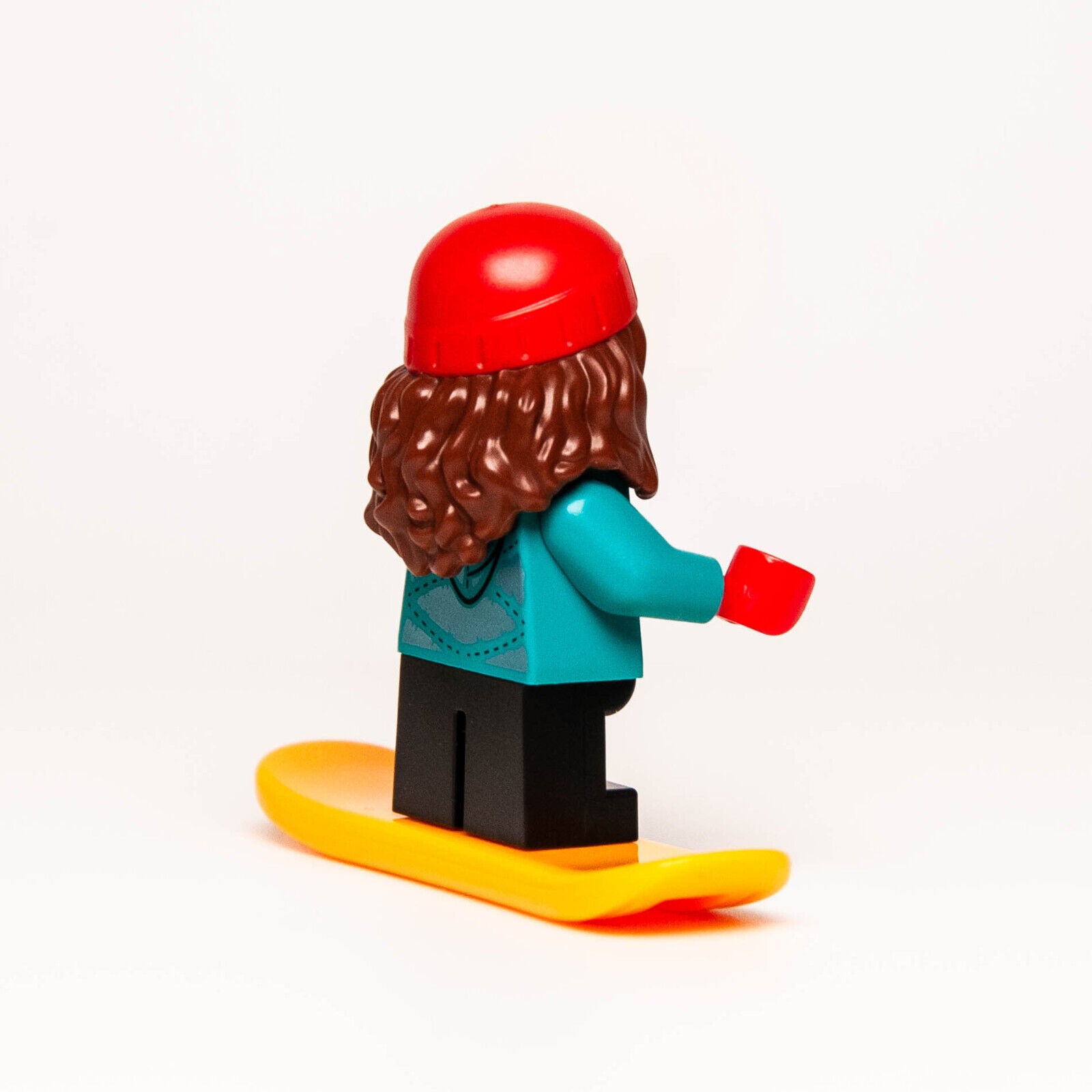 New LEGO BAM Q1 2024 Minifigure - Winter Snowboard Girl Kid Athlete Sports (wtr - StudBee
