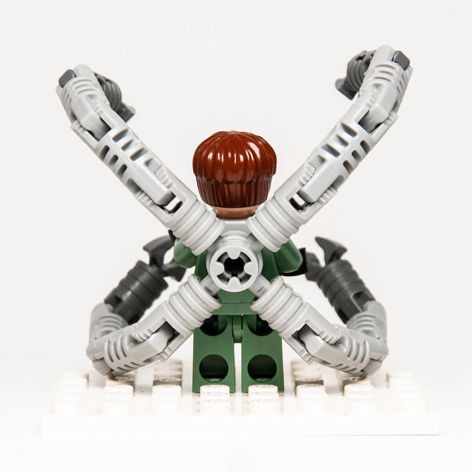 Lego Dr. Octopus (Otto Octavius) / Doc Ock, Sand Green (spd015) 4856 - StudBee