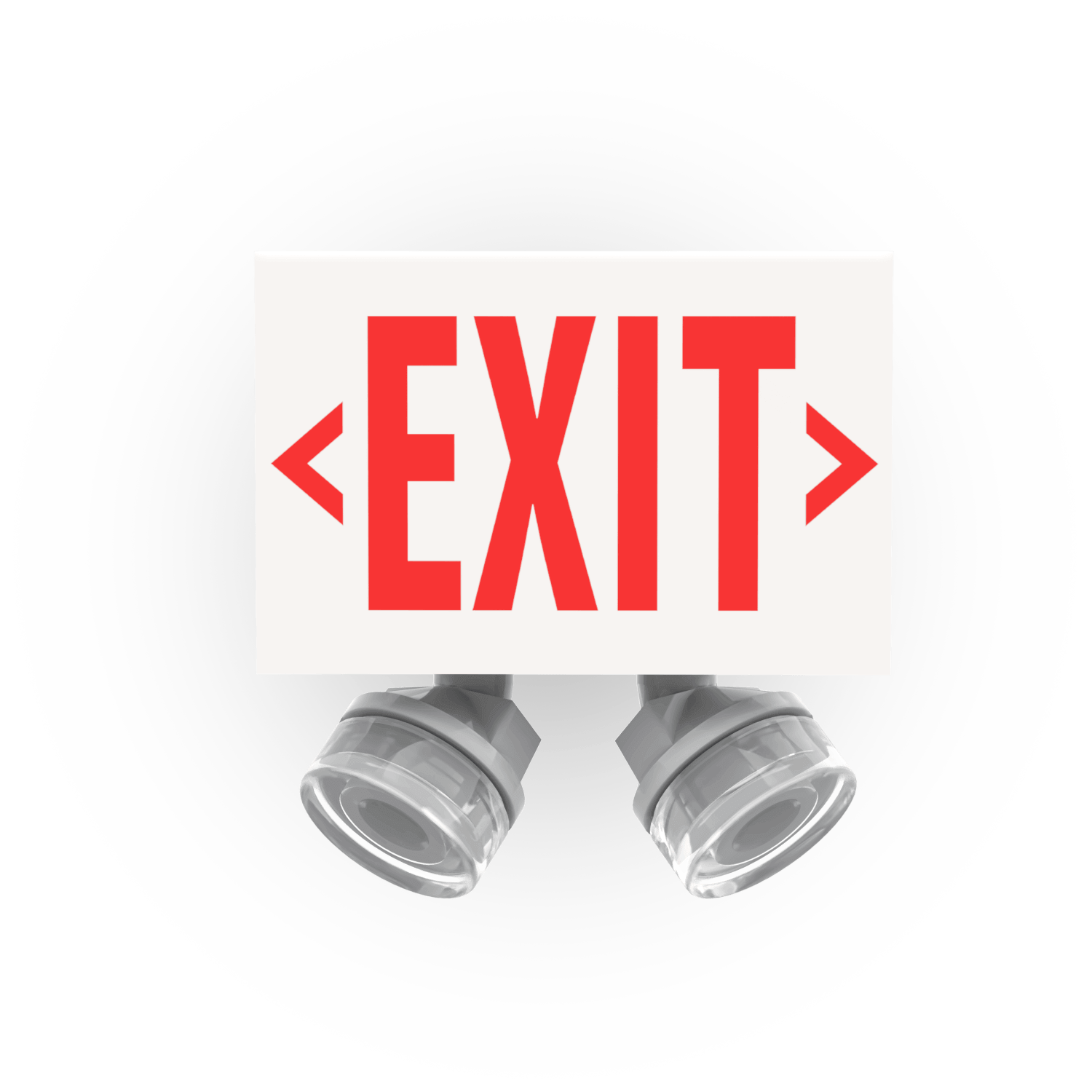 Emergency Exit Sign - Custom Printed 2x3 Tile - Made using LEGO® parts