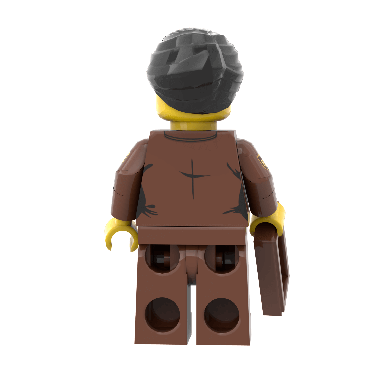 IPS Delivery Driver (Female) -  Custom Printed Minifig - Made Using LEGO® Parts