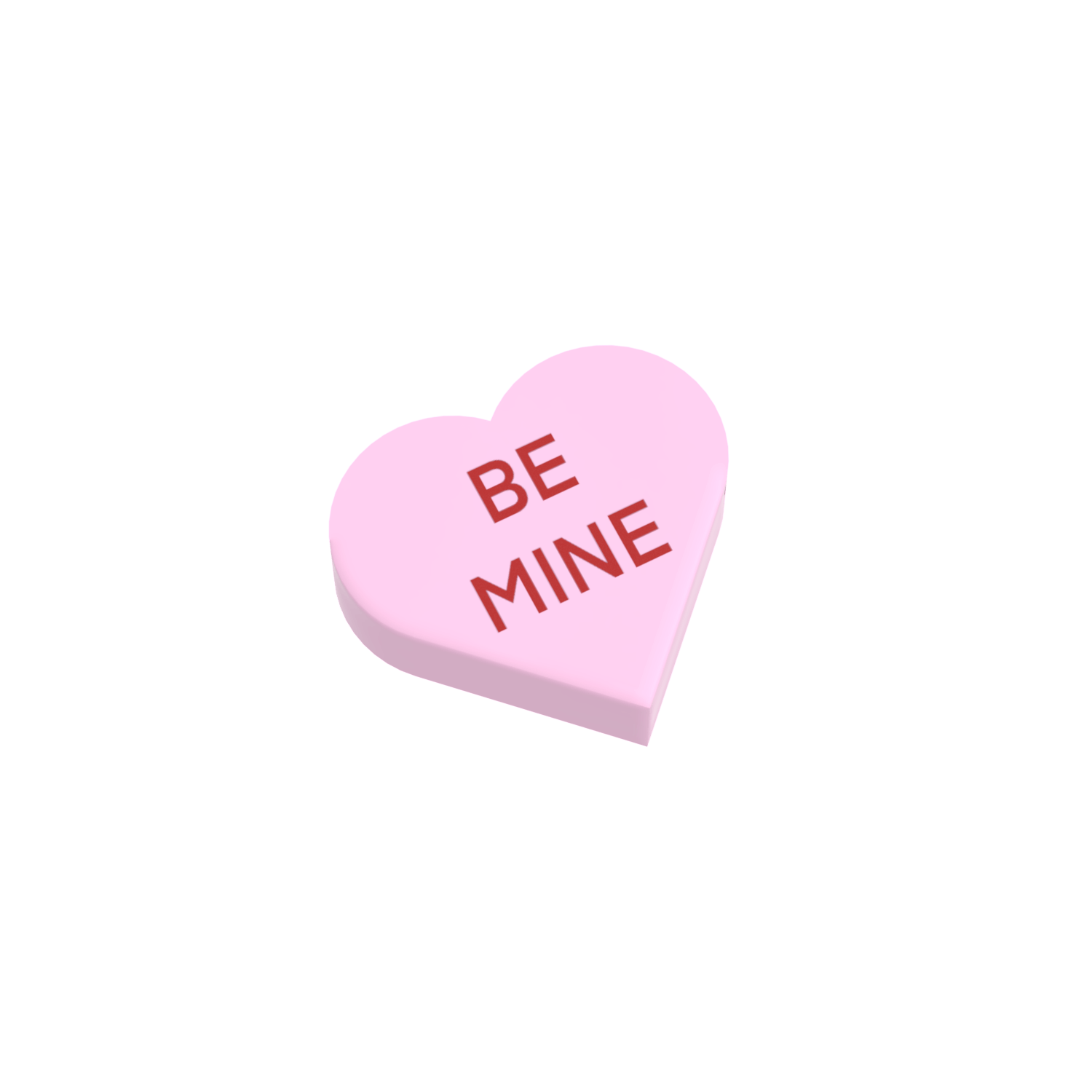 Conversation Hearts Valentine Bundle - Custom Printed - Made Using LEGO® Parts