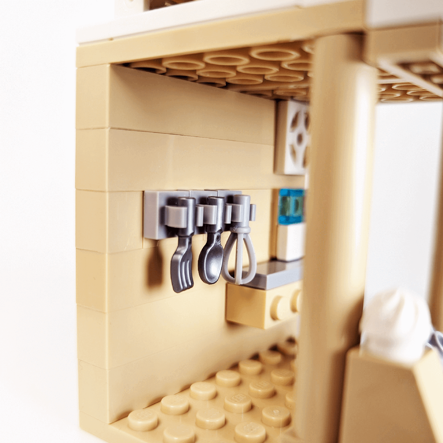 Cookie Stand  - Market Stall - Minifig Scale Custom Set - Made Using LEGO® Parts
